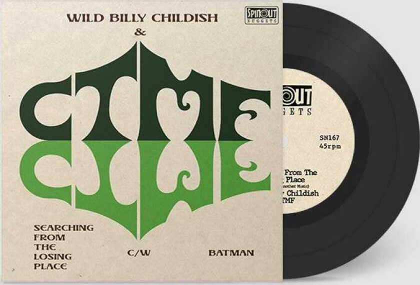 Wild Billy Childish Searching From The Losing Place / Batman LP/Vinyl