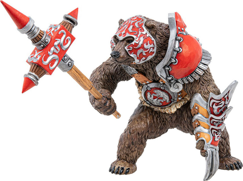 Bjørnemutant - H: 10 cm - - OneSize - Lekefigur