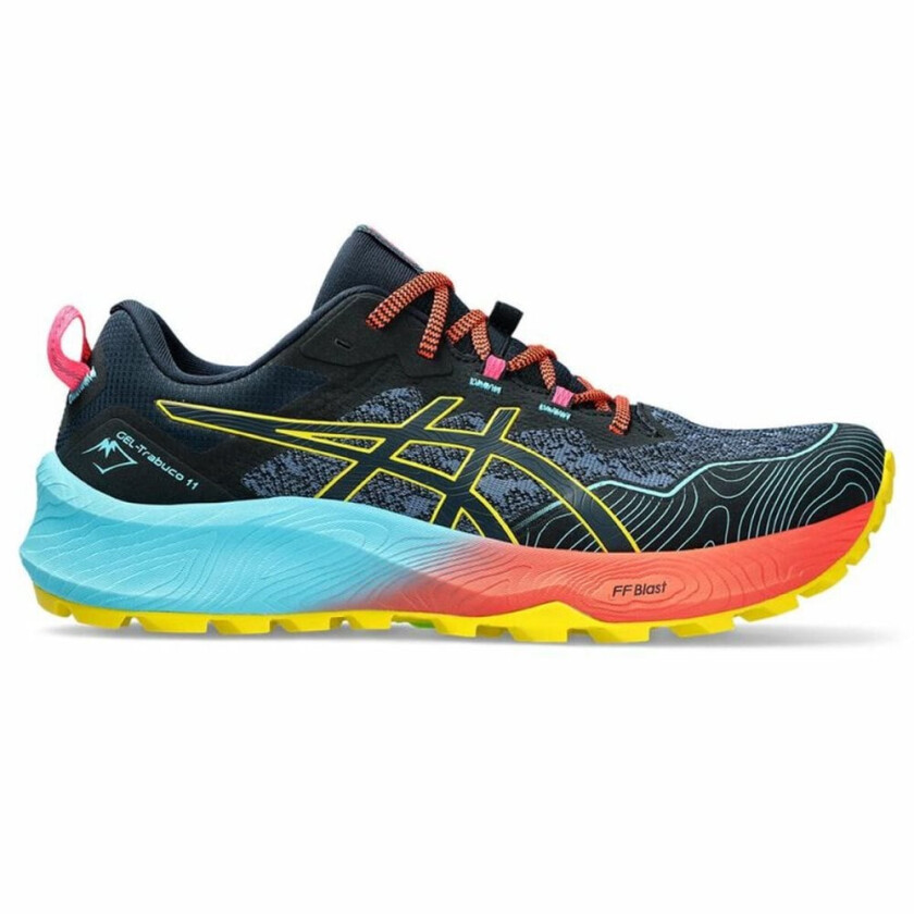 Joggesko for voksne Asics Gel-Trabuco 11 Fjell Menn Svart
