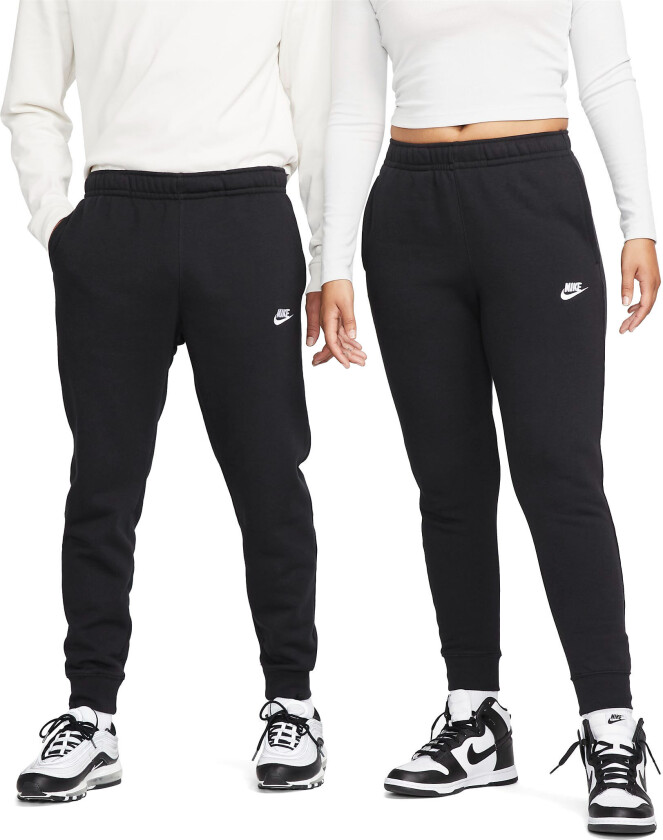 Sportswear Club Fleece Joggers, joggebukse herre BLACK/BLACK/WHITE