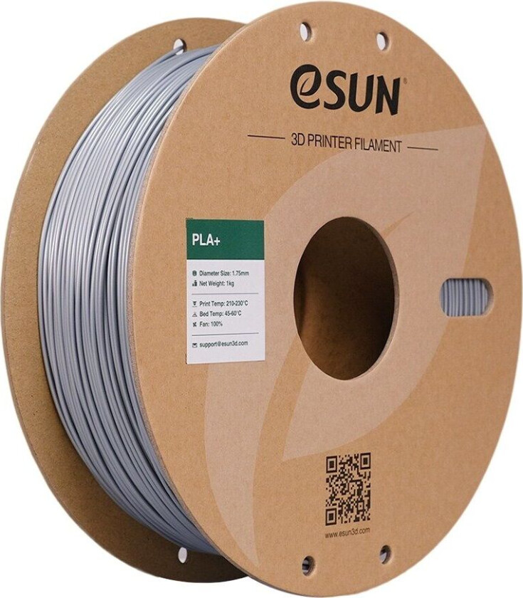 eSUN PLA+ 1.75mm 1kg - Silver