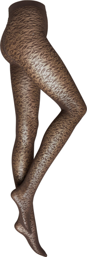Bouquet Tights - Brown - XS