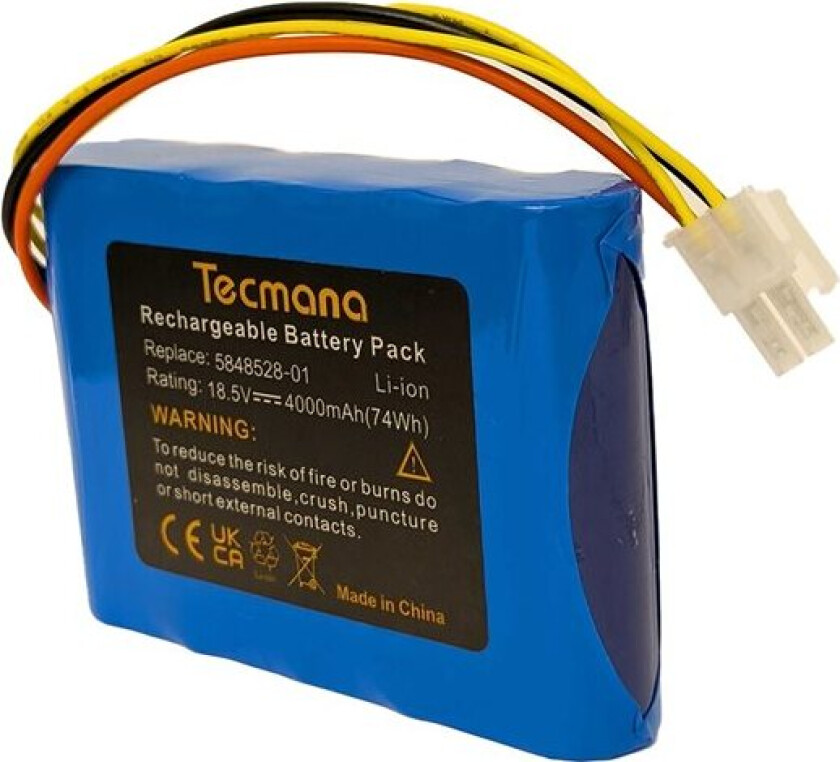 Batteri for Husqvarna og Gardena robotgressklipper 4000 mAh