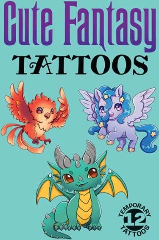Cute Fantasy Tattoos av Dover Publications Inc