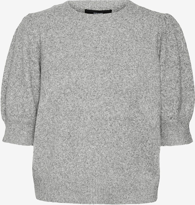 Genser vmDoffy 2/4 O-neck Pullover - Grå