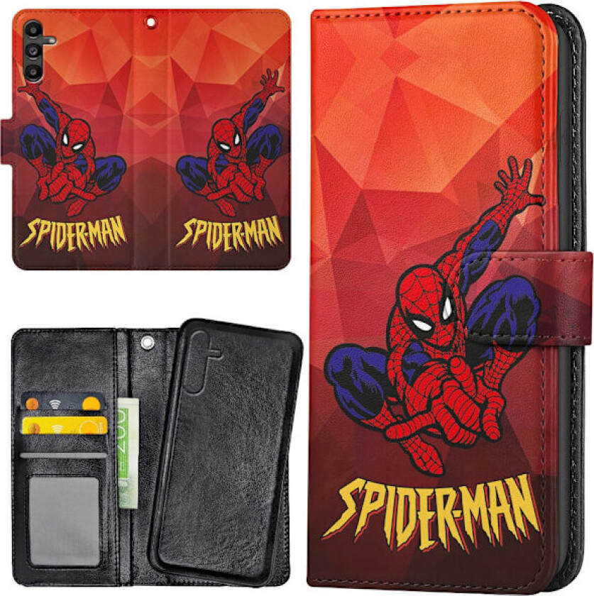 Samsung Galaxy A56 5G - Lommebok Deksel Spider-Man