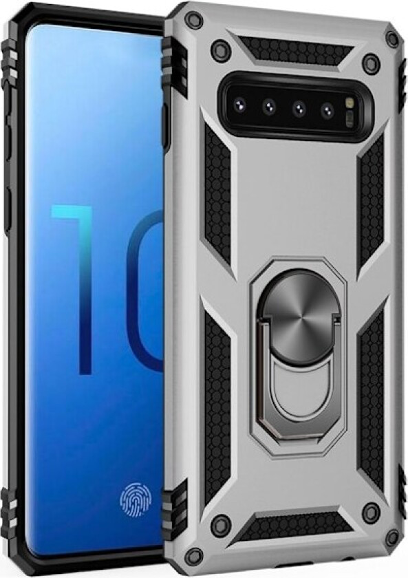 Bofink Combat Samsung Galaxy S10 deksel - Sølv