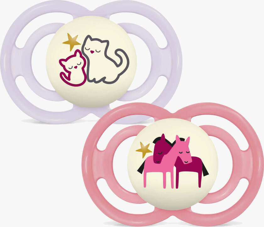 Perfect Night Smokk Silikon 2-Pakk 16-36m, Rosa - Smokker - Silikon