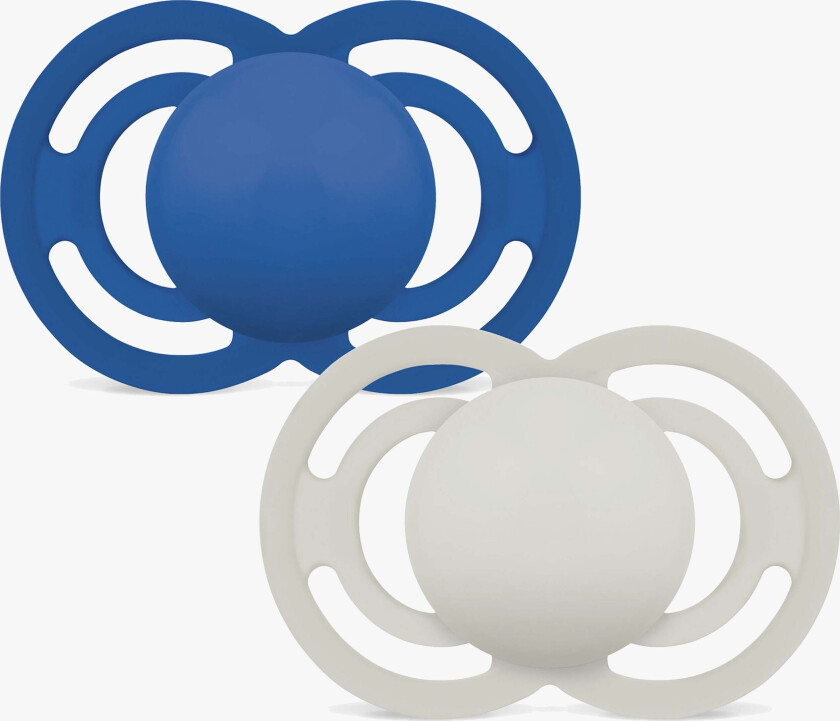 Perfect Smokk Silikon 2-Pakk 16-36m, Blå - Smokker - Silikon