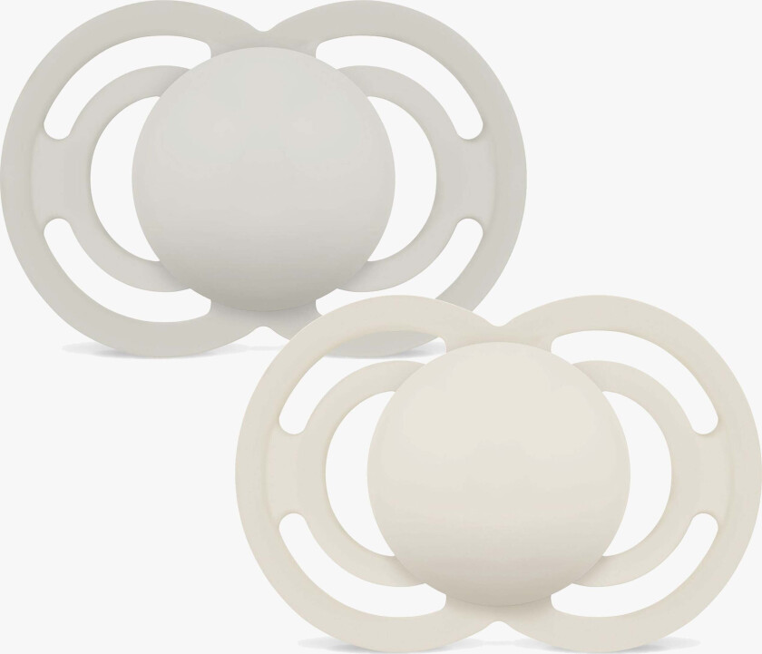 Perfect Smokk Silikon 2-Pakk 6-16m, Nøytral - Smokker - Silikon