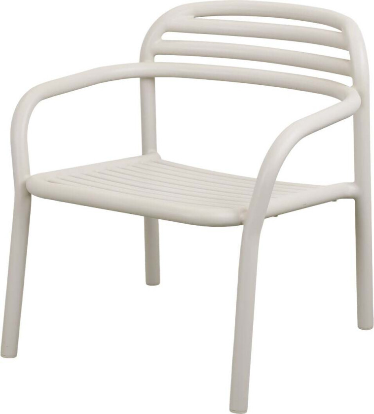 Bliss lenestol, stabelbar Sand, aluminium