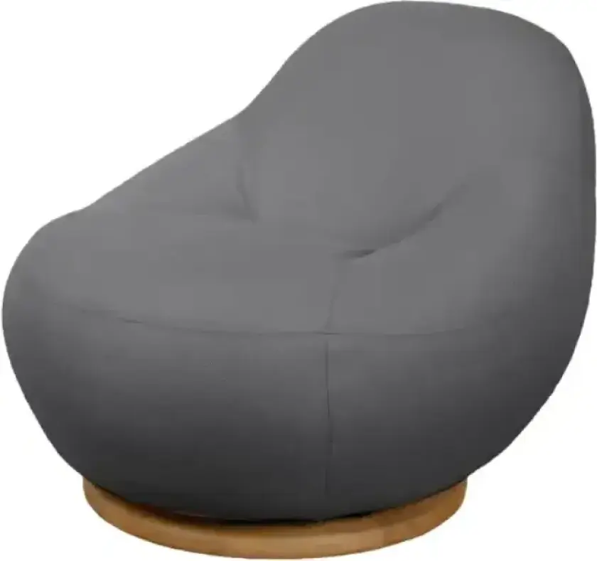 Bilde av Gem lenestol m/teak dreie Grey, AirTouch