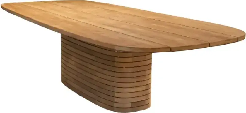 Bilde av Mellow matbordramme oval f/bordsskiva 240x130 cm & 300x130 cm Teak