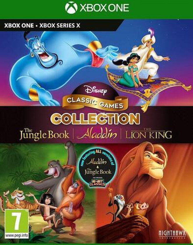 Classic Games Collection: The Jungle Book, Aladdin,&The Lion King
