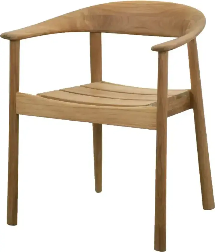 Majestic stol m/armlen Teak