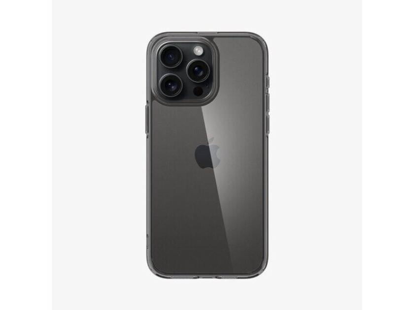 Ultra Hybrid case for iPhone 15 Pro - transparent grey