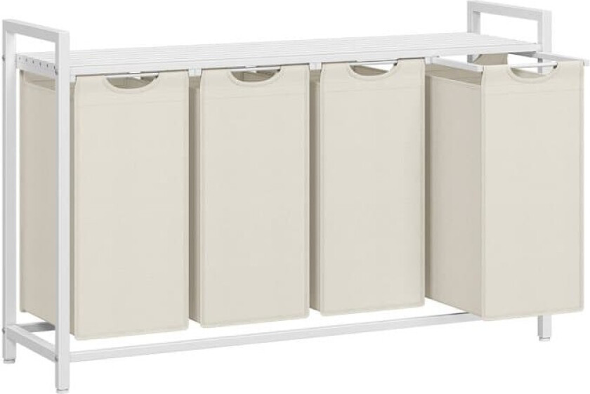 Skittentøyskurv, 92,5x33x71 cm, Brun