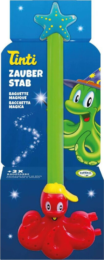 Tryllestav m. Badefarger - Grønn/Rød m. Grønn/Gul/Blå - - OneSize - Badeleker