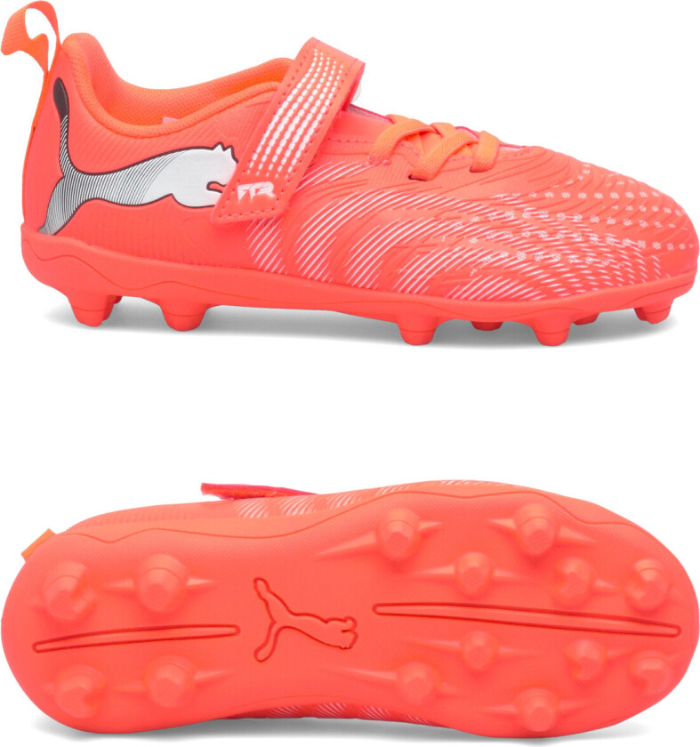 Future 9 Play V Fg/Ag Rb Jr - Coral - 28