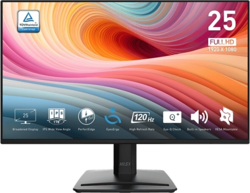 Pro MP252 E2 dataskjerm 62,2 cm (24,5" ) 1920 x 1080 piksler Full HD LED Svart