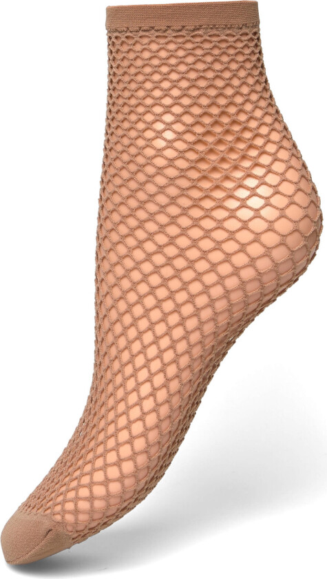 Demi Bas Regular Fishnet - Beige - ONE SIZE