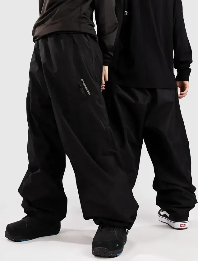 Park Zip Bukse svart