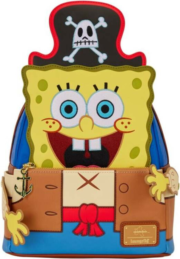 Mini ryggsekker - Loungefly - Squarepants - Unisex - flerfarget