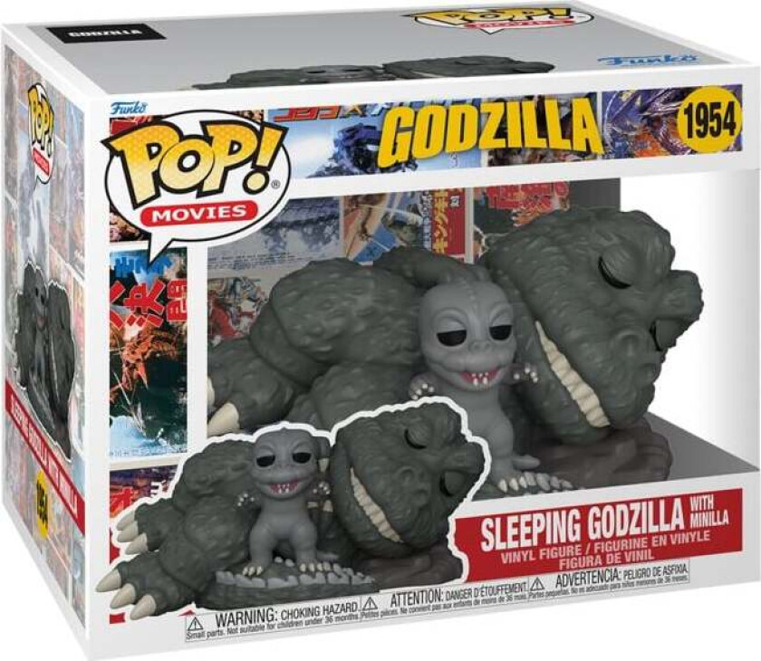 Sleeping with Minilla - (Super Pop!) Vinylfigur 1954 - Funko Pop! - Funko Shop Europe