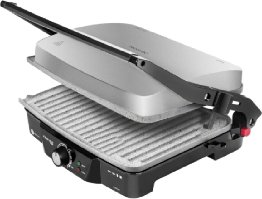 Rock''nGrill 2000, Sort, Rustfritt stål, Plast, Rustfritt stål, Rektangulær, Rotasjon, 297 x 235 mm, Stein