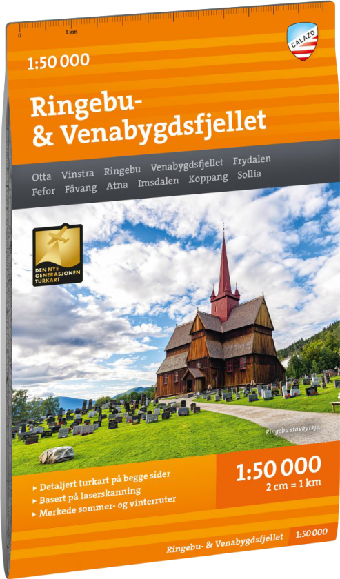 Turkart Venabygdsfjellet Ringebu