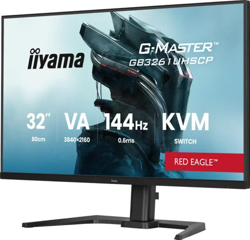 GB3261UHSCP-B1 PC-skjerm - 32", 3840x2160, 144Hz, VA, Svart