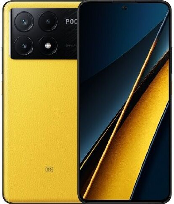 POCO X6 Pro 5G 16.9 cm (6.67") Dual SIM USB Type-C 8 GB 256 GB 5000 mAh Yellow