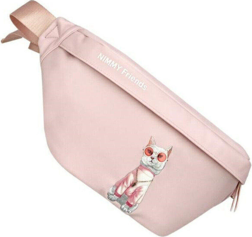 Crossbody Glasses Cool Kat Skulderveske - Rosa
