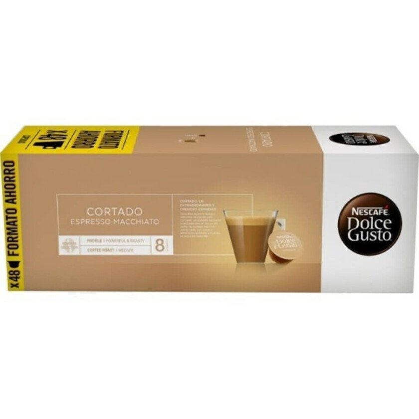 Kaffekapsler med pose Nescafé Dolce Gusto Espresso Macchiato 1 kvantitet