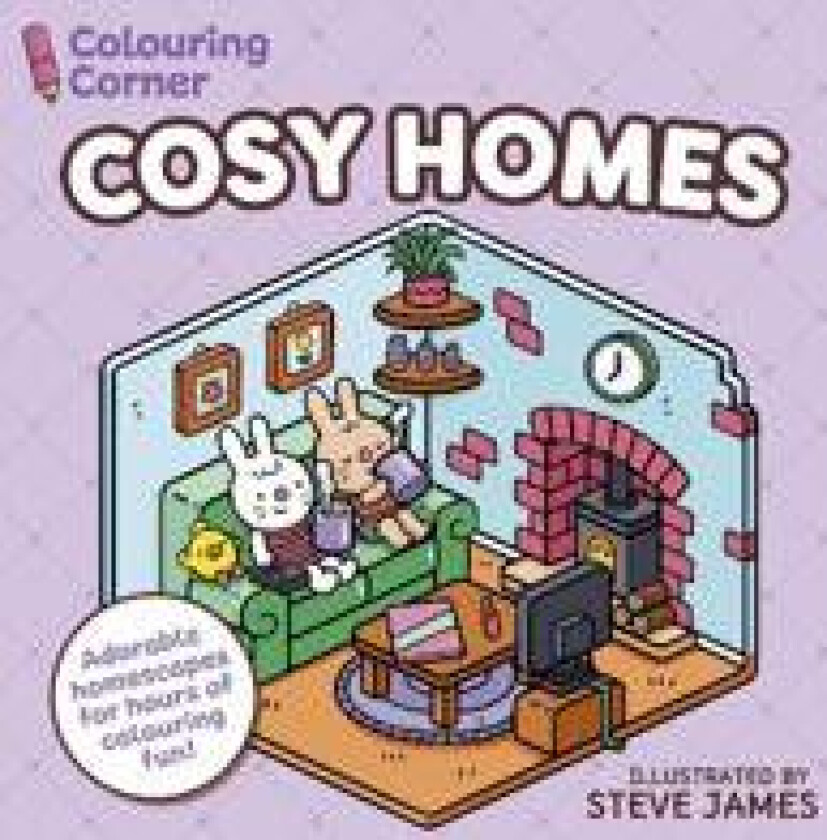 Colouring Corner: Cosy Homes