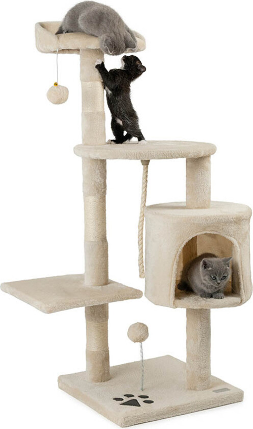 Bilde av klorestativ, 112 cm - beige