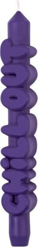 3D kronelys 23 cm
CHILL OUT indigo