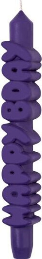 3D kronelys 23 cm
HAPPY BDAY indigo