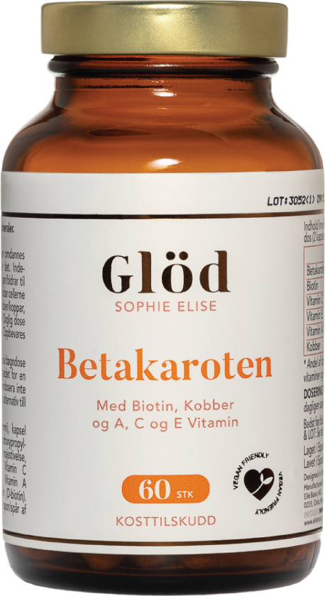 Betakaroten Kapsler, 60 stk.