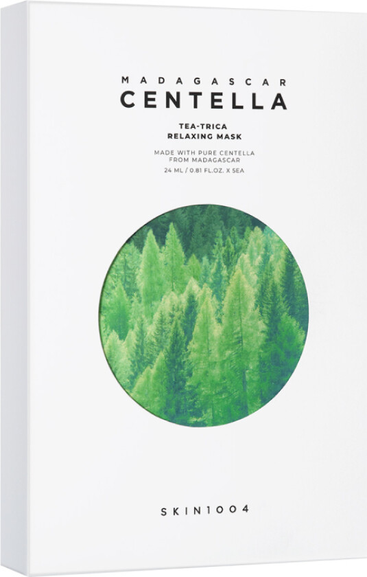 Madagascar Centella Tea-Trica Relaxing Mask (5 x 24 ml)