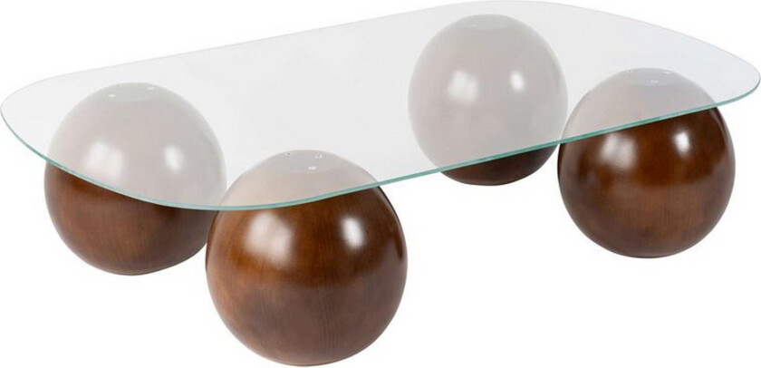 Maroulburg Sofabord 118 cm - Hvit/Brun