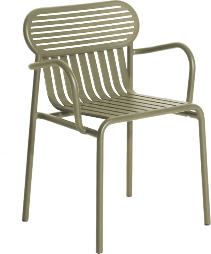 Week-end Lenestol - Hagestoler Aluminium Jadegrønn - M0740315