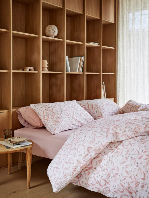 Thale sengesett dus rosa