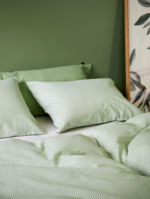 Lykke sengesett vårgrønn