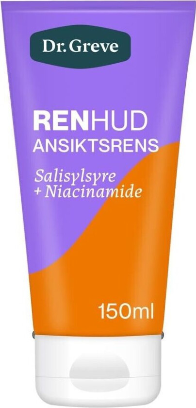 Dr.Greve Ren Hud Ansiktsrens 150ml