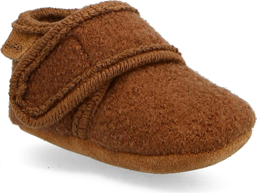 Baby Wool Slippers - Brown - 23-24