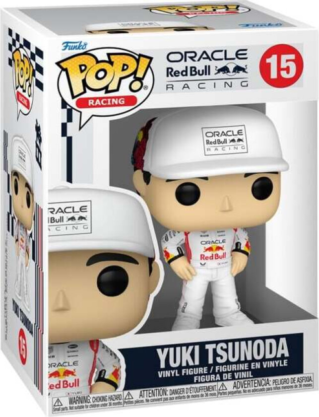 Yuki Tsunoda Vinylfigur 15 - Funko Pop! - Funko Shop Europe