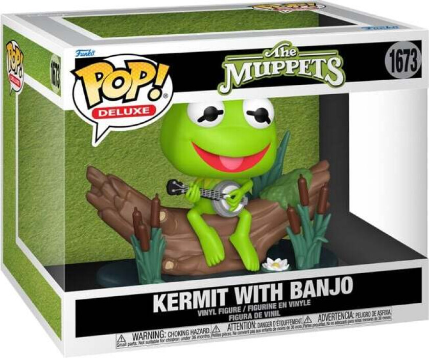 Kermit With Banjo (Pop! Deluxe) Vinylfigur 1673 - Funko Pop! - Funko Shop Europe