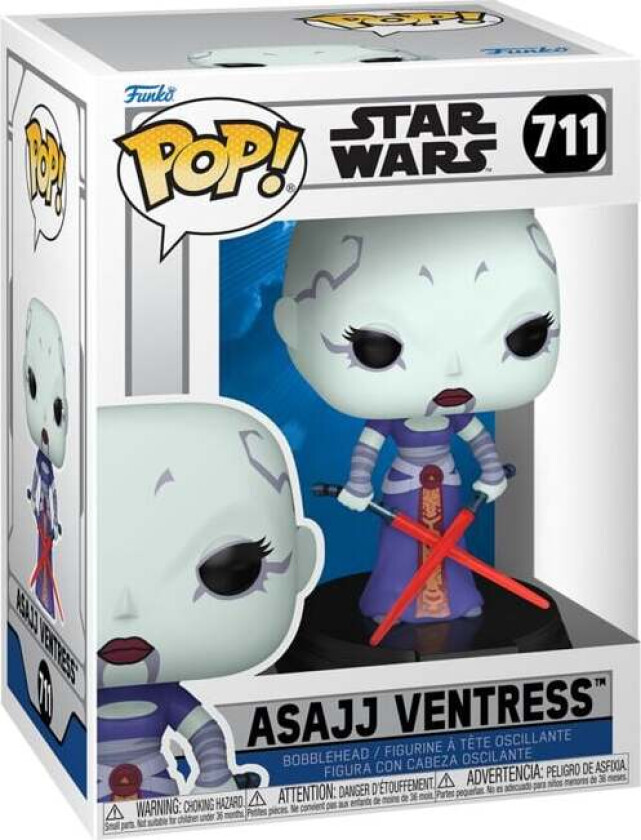 Asajj Ventress Vinylfigur 711 - Funko Pop! - Funko Shop Europe