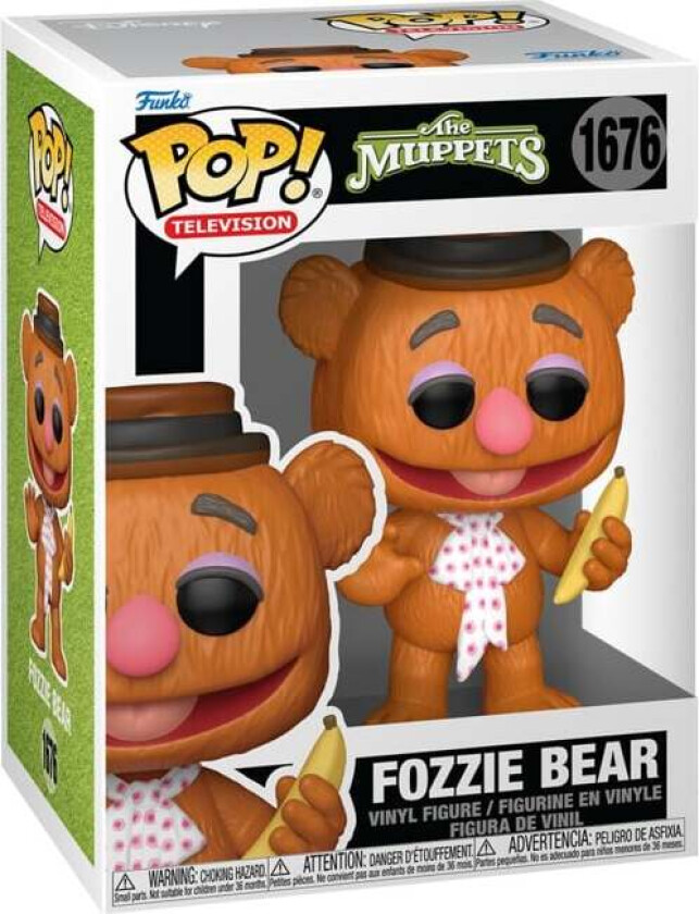 Fozzie Bear Vinylfigur 1676 - Funko Pop! - Funko Shop Europe